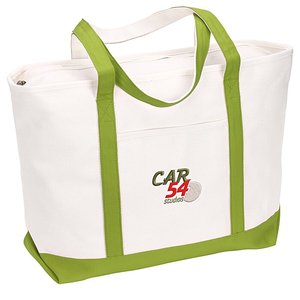 Bolsa de Mano Grande de Lona de Algodón Resistente, Bordada con Diseño Personalizado, Ecológica y Reciclable para Uso Diario o como Regalo - Product Image 1