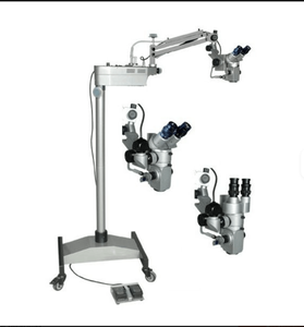 High Precision Electric <b>Plastic</b> <b>Trolley</b> Ophthalmic Operating varios Microscope - Product Image 1