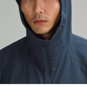 Veste coupe-vent en toile d'hiver unisexe personnalisée, imperméable, respirante, coupe-vent, de haute qualité, coque rigide à capuche - Product Image 3