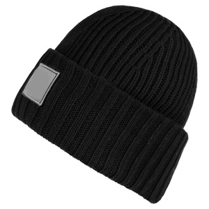 Wholesale Unisex Camouflage Beanies <b>Bobble</b> <b>Hats</b> Winter Knitted with 3D Embroidery Custom Logo <b>for</b> <b>Men</b> Adjustable Fit - Product Image 1