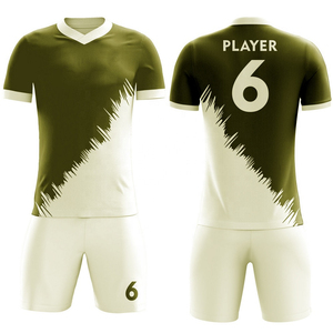 Tenues de football personnalisées en gros avec nom d'équipe, 100 % polyester, respirantes, séchage rapide, ensembles d'automne, qualité professionnelle OEM - Product Image 3