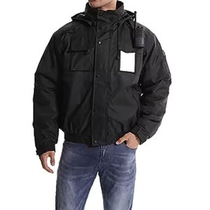 Meilleure vente 100% coton sweat à capuche de sécurité dernière conception avec fermeture éclair haute visibilité vêtements de travail pour la vente en ligne - Product Image 2