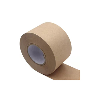 Cinta de embalaje de papel Kraft, embalaje personalizado de papel Kraft activado con agua, ecológico, el mejor precio al por mayor - Product Image 4