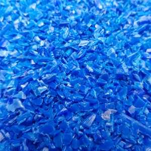 Blue Recycled HDPE Flakes Blow Molding Grade High Impact Resistance <b>Plastic</b> Material - Product Image 6