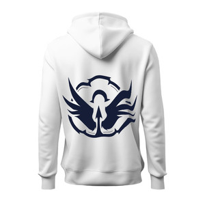 Unisex Streetwear Hoodie <b>Thick</b> <b>Fleece</b> Oversized Pullover Custom Logo Drop Shoulder OEM - Product Image 2