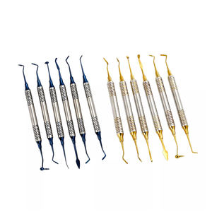 Instrumentos Manuales Reutilizables para Resina Compuesta Dental, Set Dental con Empuñadura Ergonómica, Certificación CE Clase I para Restauraciones - Product Image 1