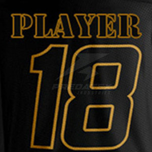 Uniforme confortable de hockey sur glace d'équipe d'ajustement mince matériel durable d'uniforme de hockey sur glace de polyester - Product Image 6