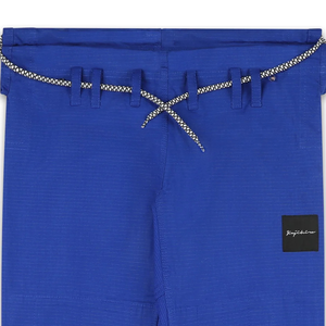 Kimono de Jiu-Jitsu brésilien bleu royal, tissage perlé, léger, uniforme d'entraînement et de compétition BJJ, veste 400G, pantalon Ripstop - Product Image 5