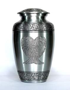 Urne funéraire classique en métal 2026, grande capacité, prix de gros, urnes pour cendres humaines, fournitures funéraires, Inde - Product Image 6