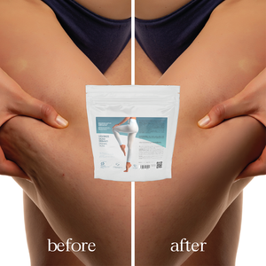 Gel Drenante para Piernas Largas de Marca Privada 75ml |   Gel Corporal Desintoxicante Salino OEM ODM con Extractos de Piña, Hiedra y Algas Marinas - Product Image 4