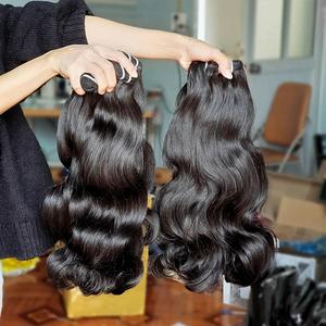 Extensiones de Cabello Humano Virgen Remy Indio Liso sin Procesar al por Mayor, de 8 a 36 Pulgadas, Doble Trama, Todos los Colores - Product Image 1