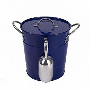 Nouveau seau à glace en acier inoxydable poli tendance, articles de bar en métal pour hôtel, restaurant et fête de mariage pour le stockage de glace - Product Image 4