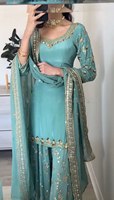 Collection de chemises décontractées pour femmes, style monsoon, multicolores, avec travail de miroirs, mode pakistanaise, tendance, tissu personnalisable, modal viscose