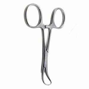Fórceps Backhaus de alta calidad, 12 cm, abrazadera de toalla con acabado Dall, acero inoxidable alemán para instrumentos veterinarios - Product Image 2