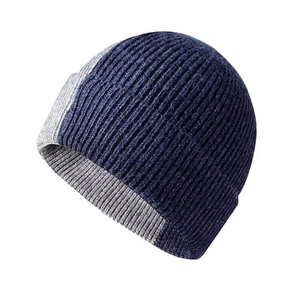 Gran oferta, gorros de lana personalizados, gorros de servicio OEM con logotipo personalizado, gorros cómodos de invierno de alta calidad, informales de Jacquard - Product Image 2