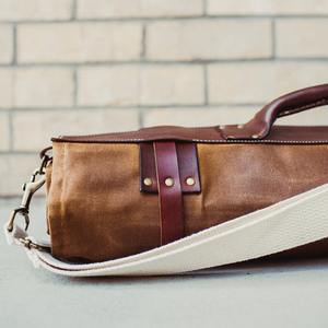 Toile cirée et cuir Chef couteau outil rouleau sac à main organisateur de stockage LCKR-0004 - Product Image 1