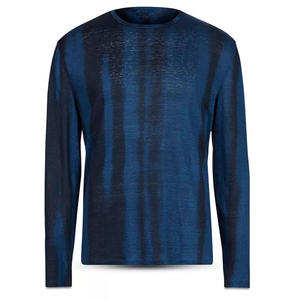 T-shirt unisexe en jersey col V uni pour hommes avec motif sportif imprimé 100% polyester 180 grammes sans manches court longueur - Product Image 4