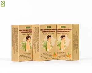 ธรรมชาติ Kojic ขมิ้นตะไคร้ไวท์เทนนิ่งสบู่ - Product Image 5