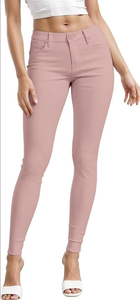 Pantalons de travail skinny pour femmes en gros, ultra extensibles, confortables, décontractés, logo personnalisé, usine directe, nouvelle arrivée - Product Image 3