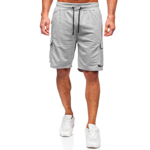 Pantalones cortos cargo personalizados para hombre con opción de logotipo personalizado, diseño de múltiples bolsillos de algodón y fabricación OEM para venta al por mayor. - Product Image 2