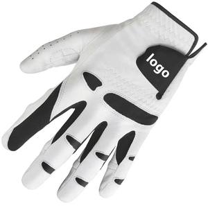 Guante de Golf de Piel de Oveja de Primera Calidad con Logotipo Personalizado para Hombre, Guantes de Golf de Piel de Cabretta Duraderos para Zurdos en Venta - Product Image 1