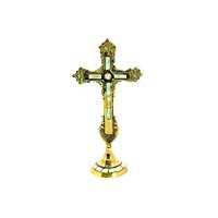 Croix murale religieuse en acier inoxydable personnalisable, faite à la main, style Art déco, Jésus-Christ, pour décoration de maison chrétienne, cadeau spirituel