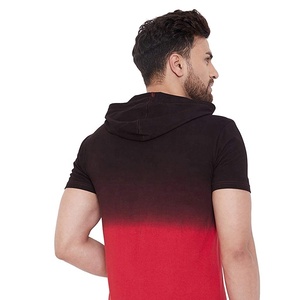 Camisetas de algodón para hombre más vendidas para otoño y verano Sudadera con capucha con estampado de logotipo personalizado con diseño de Camisa lisa con etiqueta - Product Image 4