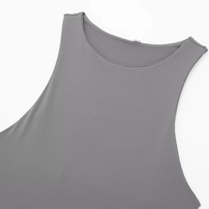 บอดี้สูทชิ้นเดียวสำหรับผู้หญิงชุดว่ายน้ำผ้าฝ้ายระบายอากาศได้ดีแขนกุดใหม่สำหรับฤดูร้อน - Product Image 5