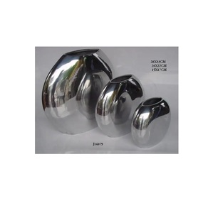 Aluminum Flower <b>Vase</b> With aluminum base And Nickel Finished High Quality Indian Made Metal Material Flower <b>Vases</b> - Product Image 4