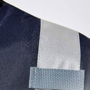 Chaleco DE SEGURIDAD reflectante de malla ligera con correas ajustables y cremallera Ideal para ropa de trabajo de verano - Product Image 4