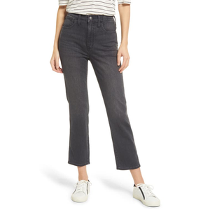 Jeans Madewell Kandell Wash Slim Straight a Vita Alta, Taglia 28, Lavabili, Traspiranti, in Denim Elasticizzato, Vita Bassa, Stile Semplice, XL - Product Image 1