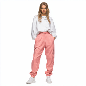 <b>Jogger</b> Gym Wear Sweatpants <b>Women</b> Loose Fit Heavy <b>Fleece</b> Trouser Pajama <b>Women's</b> Winter Workout Wear Sweatpants Ladies - Product Image 1