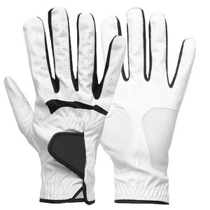 Gants de golf avec logo personnalisable de haute qualité pour adultes Gants en cuir gauche ou droit pour hommes et femmes - Product Image 1
