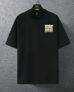 เสื้อยืดผู้ชายโอเวอร์ไซส์เข้ารูปโอเวอร์ไซส์ออกแบบได้ตามต้องการ100% ผ้าใบผ้าฝ้ายเฮฟวี่เวท250แกรมพิมพ์ลายดิจิตอลสีพื้นระบายอากาศเป็นมิตรกับสิ่งแวดล้อม - Product Image 5