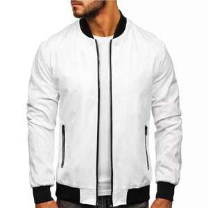 Chaqueta de bombardero con logotipo impreso personalizado para hombre High Street último diseño cortavientos de invierno Gran oferta chaqueta acolchada al aire libre de tela - Product Image 1