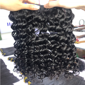 Hot Trend Vietnam Fabricante Tejido profesional Extensiones de cabello chino virgen Remy de alta calidad Máquina de ondas corporales Trama Doble - Product Image 3