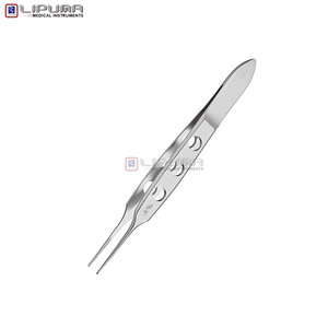 Pinces droites BISHOP HARMAN Iris 0,5 mm, instruments médicaux chirurgicaux, microchirurgie ophtalmique, pointe fine, style Bishop Harman - Product Image 5
