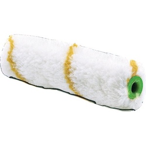 Pinceaux à peinture à rouleau NLLE pour petites surfaces, fil jaune, largeur 100 mm, hauteur du poils 12 mm, diamètre du noyau 15 mm, 10 pièces/paquet - Product Image 1
