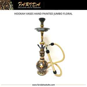 2024 nueva llegada jarrones Jumbo egipcios de alta calidad diseño Floral pintado a mano venta caliente Shisha Hookah por fabricante - Product Image 4