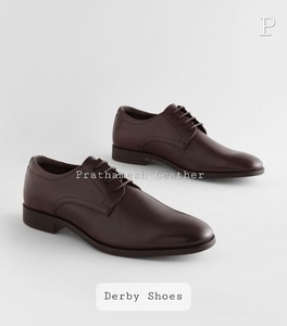 Comfortable Fit <b>Leather</b> Derby Shoes Mens Comfortable Soft Formal <b>Leather</b> Upper Insole All Including High Quality Trending Shoes - Product Image 5