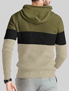 Sweat à Capuche en Tricot Solide à Manches Longues Unisexe Grande Taille Pull Hiver Eco-Friendly Maternité Sweat à Capuche - Product Image 3