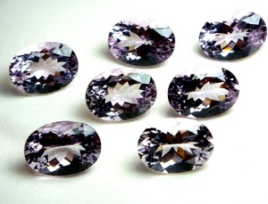 พลอยอเมทิสต์สีชมพูธรรมชาติขนาดวงรีตัดเทียบขนาดได้รับการรับรอง100% อัญมณีล้ำค่าในราคาไม่แพง - Product Image 5