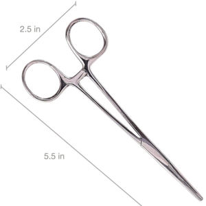Pinzas de acero inoxidable Spencer Well, abrazadera homeostática, instrumentos quirúrgicos de pesca, pinzas de arteria profesionales - Product Image 2