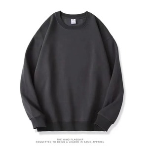 Sudadera de Forro Polar Grueso y Transpirable de Color Caramelo, Corte Regular, 14 Colores Sólidos, para Hombre y Mujer, Versátil, 100% Algodón - Product Image 2