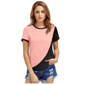 Derniers hauts en tricot indiens à la mode de couleur pêche exclusifs Vêtements réguliers confortables pour les hauts courts de boutique de style formel - Product Image 1