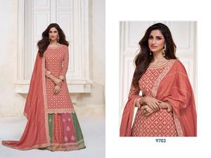 Costume Salwar Kameez de style indien et pakistanais entièrement cousu, parfait pour les fêtes et les festivals, disponible à un prix abordable - Product Image 6