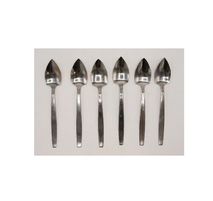 Most Selling Stainless Steel <b>Grapefruits</b> <b>Spoon</b> Stirring Coffee Creative Dessert <b>Spoon</b> 6-Pieces Excellent Quality - Product Image 1