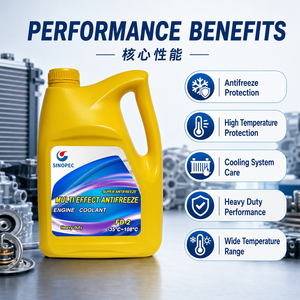 Solución Anticongelante FD-2 para Camionetas y Automóviles Ligeros, -35°C ℃   <span class=keywords><strong>Refrigerante</strong></span> de Etilenglicol en Botella de 4 kg - Product Image 2