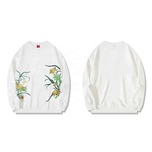 เสื้อสเวตเตอร์ปักลายแฟชั่นผ้าคอตตอนเนื้อนุ่มผสมเย็บอย่างมีสไตล์เหมาะสำหรับชุดลำลองสำหรับฤดูหนาวและยิมแฟชั่น - Product Image 2