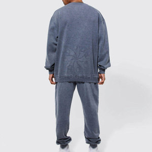 Conjunto Deportivo para Hombre de Primera Calidad con Lavado Ácido, Estilo Casual para el Día a Día con Pantalones Jogger a Juego - Product Image 2